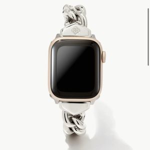 Kendra Scott Whitley Chain Watch Band in Silver Stainless Steel